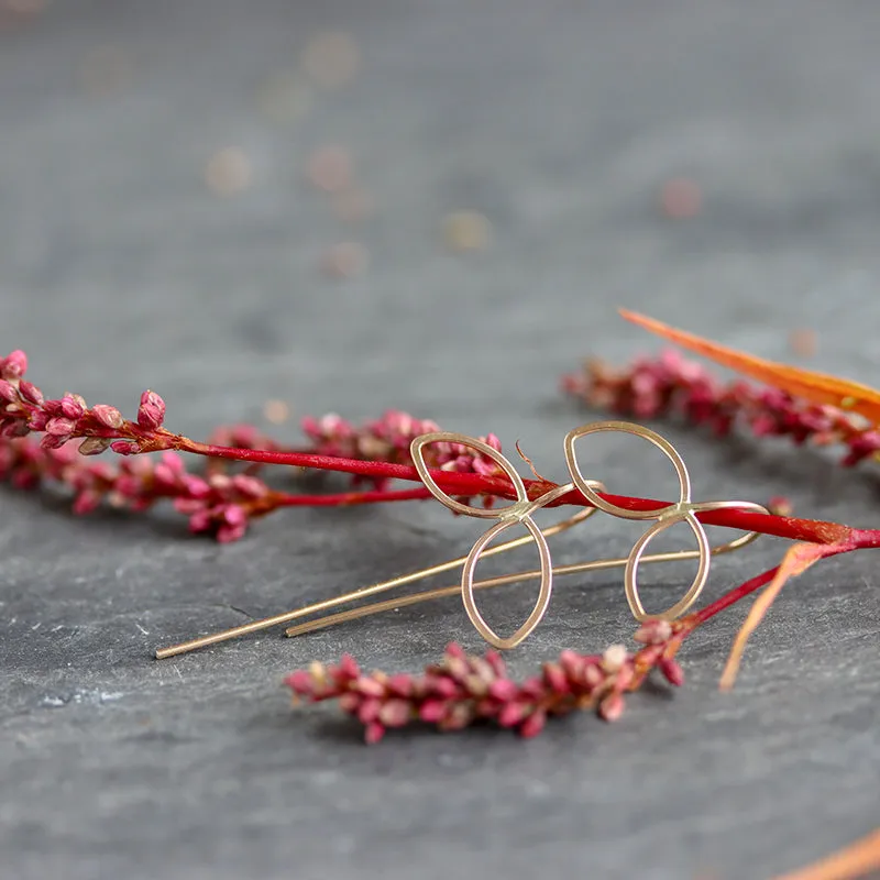 Petal Threader Earrings