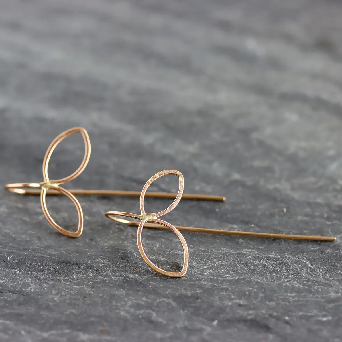 Petal Threader Earrings