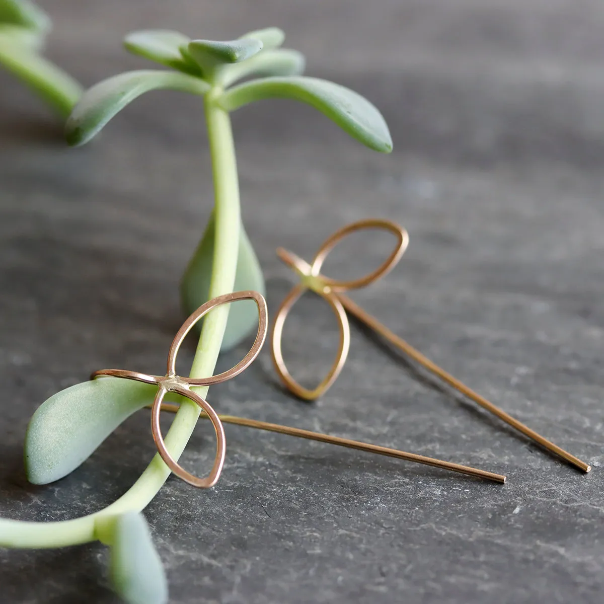Petal Threader Earrings