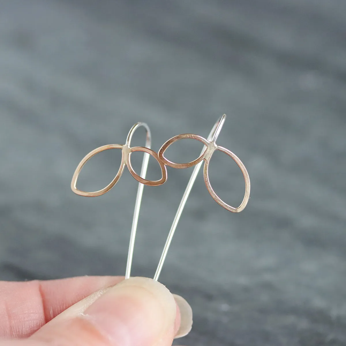 Petal Threader Earrings