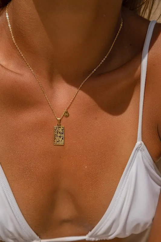 Pisces Zodiac Necklace