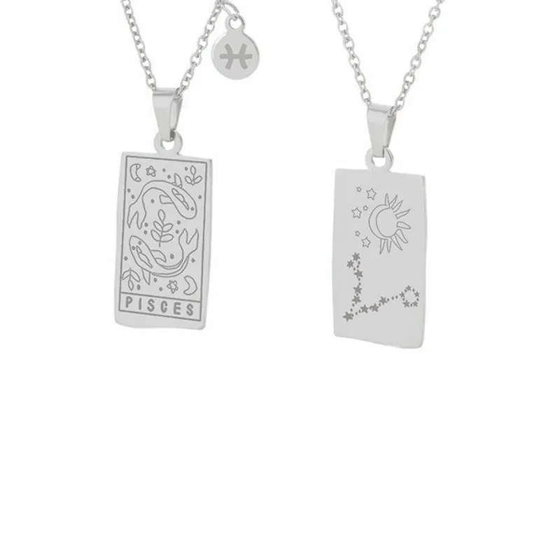 Pisces Zodiac Necklace
