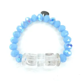 Quartz Beaded Bracelet Choose Color