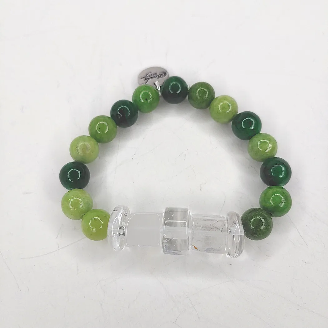 Quartz Beaded Bracelet Choose Color