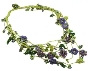 Shimmering Thread Necklaces