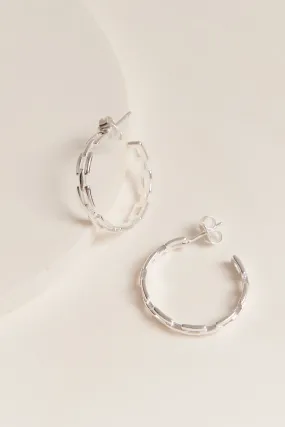 Sia Earrings Silver