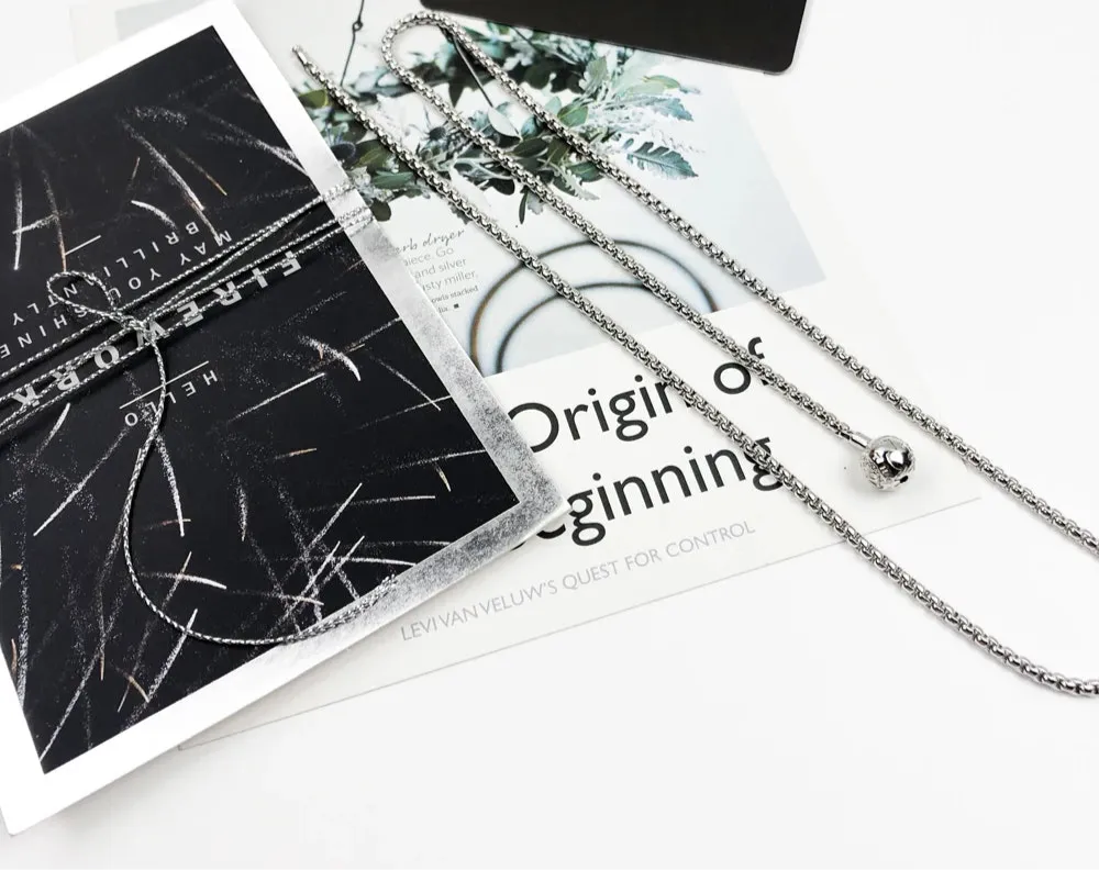 Silver Rebel Chain Necklace
