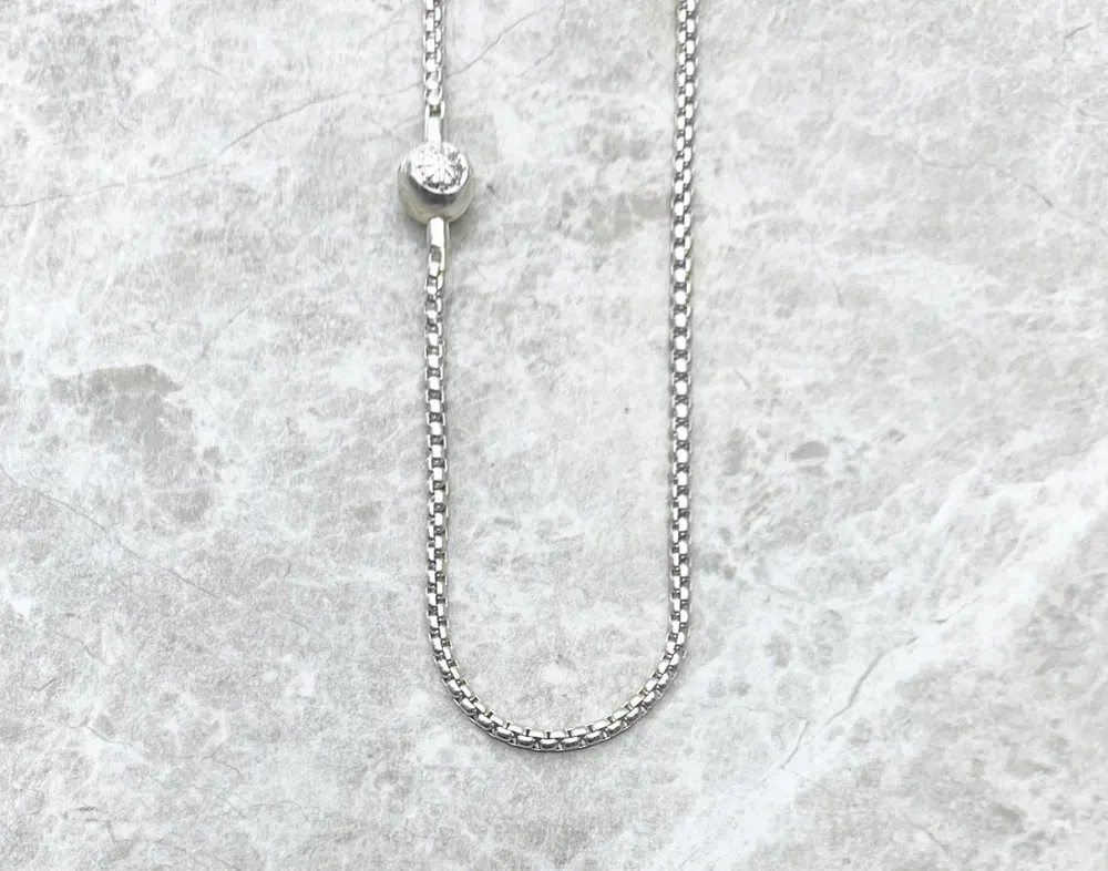 Silver Rebel Chain Necklace