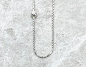 Silver Rebel Chain Necklace