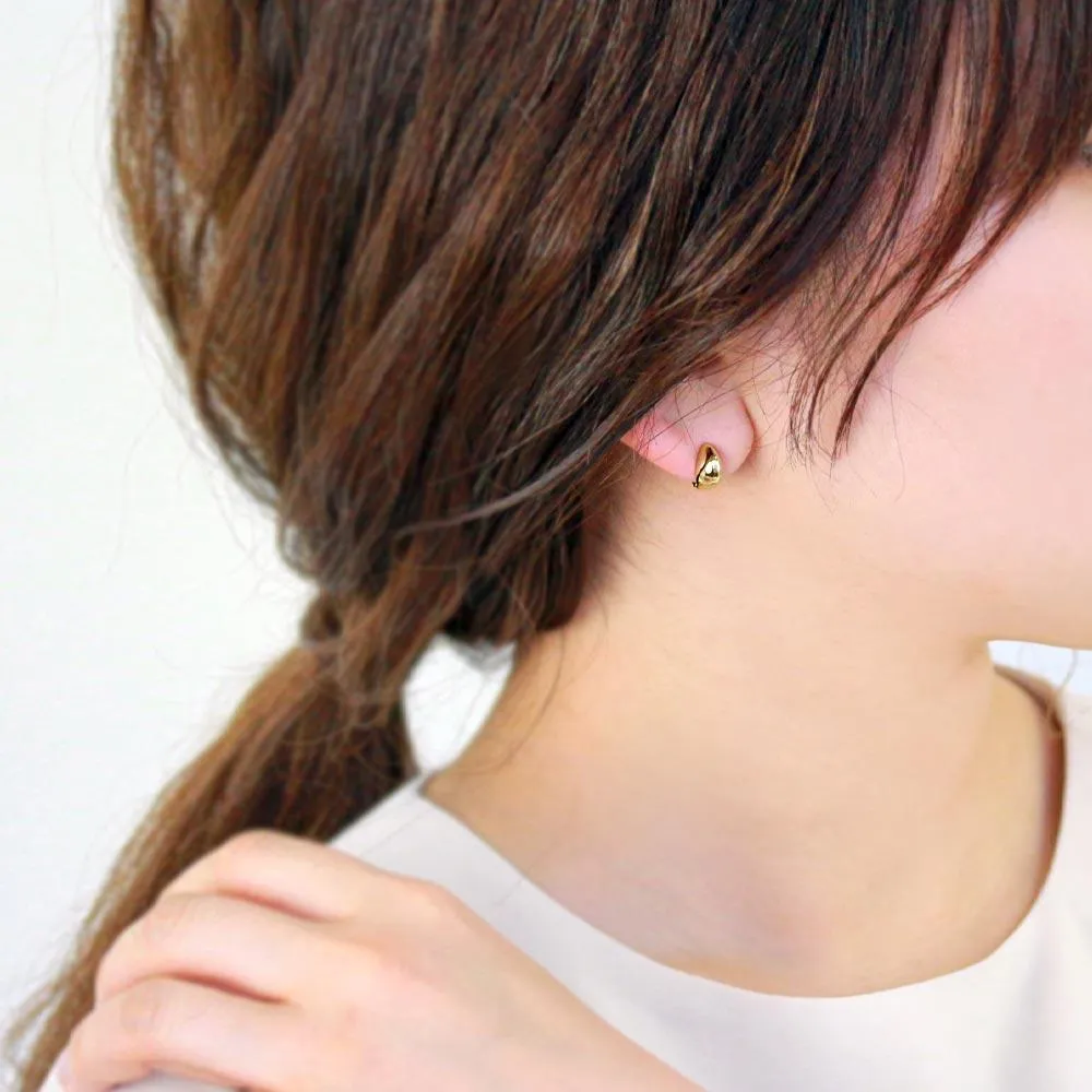 Smooth Touch Thick Huggie Earrings
