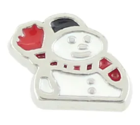 Snowman Floating Charm
