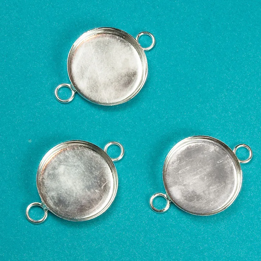 Sterling-Plated Bezels (3-pk & 6-pk)