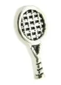 Tennis Racket Floating Charm
