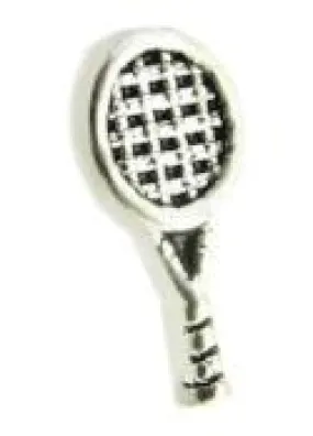 Tennis Racket Floating Charm