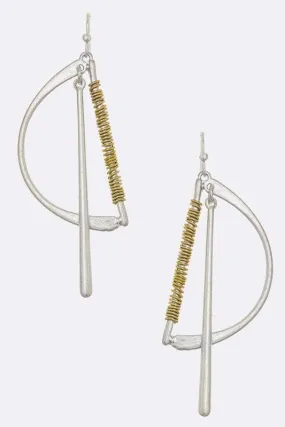 Twist & Shine Duo Earrings