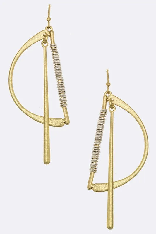 Twist & Shine Duo Earrings