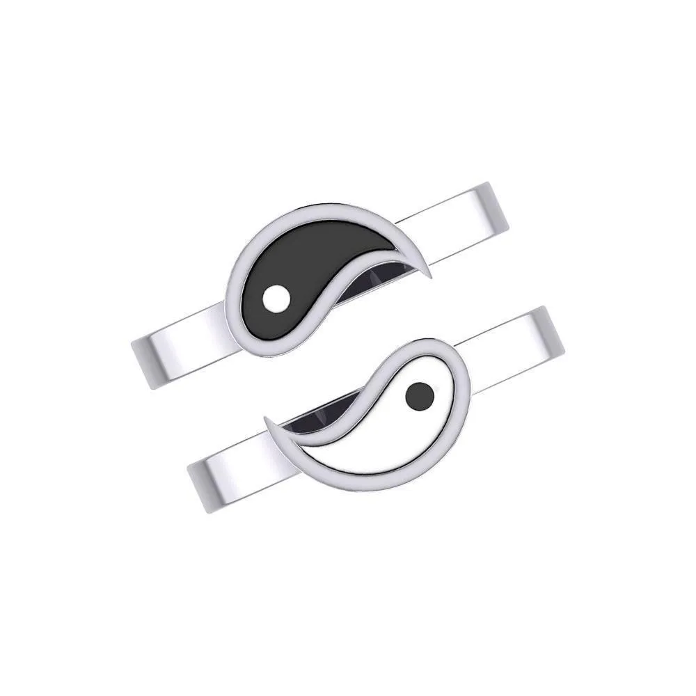 Yin Yang Love Silver Commitment Ring TRI1940